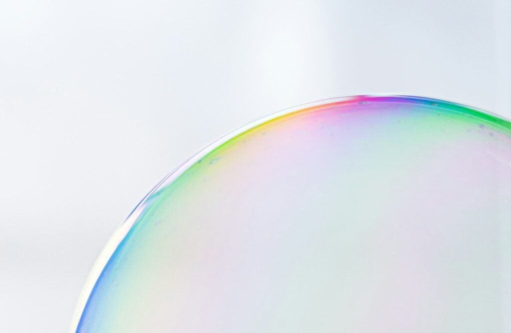 purple and white round ball